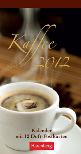 Kaffee 2012 Duftpostkartenkalender: Kalender mit 12 Duft-Postkarten