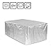 Produktbild FQJYNLY Gartenmöbel Abdeckung Rechteckige Tischdecken Aus Oxford-Polyester for Den Außenbereich Wasserdicht, 22 Größen (Color : Silver, Size : 160x140x120cm)