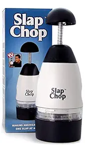 ZOSHOMI Slap Chop, Stainless Steel Vegetable Fruit Food Chopper for Kitchen (Multicolour)