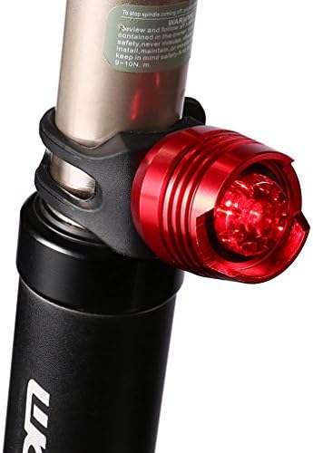 Super Bright Bicycle Rear Light Led Waterproof Outdoor Safety Bike Light Universal Compatibility Bicycle Lighting Bicycle Lamp Bicycle Helmet &amp; Bike Rear Tail Lights Light Weight Easy to Mount