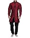 Royal Kurta Maroon Silk Blend Bandhgala Jodhpuri Indowestern Sherwani For Mens RS.2699.00