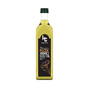 Head To Toe Natural Flax Seeds ( Alsi Oil) Hair Oil Cold Pressed for Healthy Hair & Skin - 250 ML (Pack of 1)