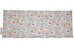 Franzis Nähstube 50x20cm Cuscino semi d'uva alpaca in 100% cotone I Cuscino semi d'uva 50x20 per microonde I Cuscino riscaldante, cuscino semi d'uva,