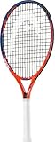 Incluye palo de raqueta Head Radical 21 Raqueta de Tenis, Infantil, Naranja/Azul