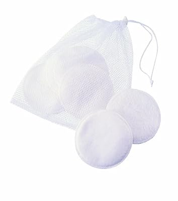 Tigex 6 Coussinets Lavables avec Filet de Lavage