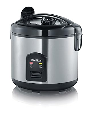 SEVERIN RK 2425 - Cuiseur à riz - 3 litres - 650 Watt - noir/inox brossé
