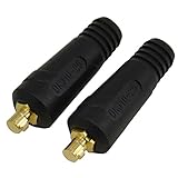 2pcs DKJ 10-25 200A estilo euro-conector de cable del enchufe