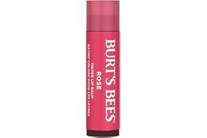 ‎BURT'S BEES Burt´s Bees Tinted Lip Balm Rose (gefärbter Lippenpflegestift, in neutralem Farbton, sehr dezent, Lippenbalsam, Pflege, natürliche Inhaltsstoffe) 501108