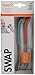 Boon Swap 2-in-1 Feeding Spoons (Pack of 2, Orange/Blue)