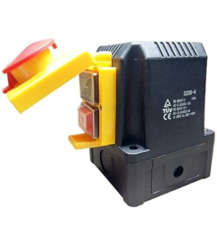 INTERRUTTORE-SPINA COMBINAZIONE DKLD DZ08-2 230V Con Sportello Di Emergenza - Stessa Costruzione:KOA2 EUR 32,99 - IT - Foto 7