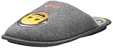 Emoji Jungen Emo Eduard Pantoffeln, Grau (Grau), 33 EU