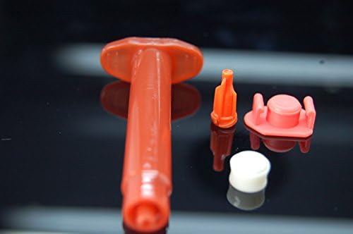 5x 3cc UV Filtered (Amber) Syringe Barrels for Loca Glue Dispensing Sets