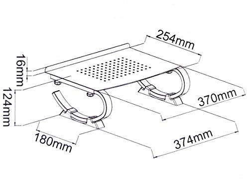 Universal Laptop Notebook Notepad Tisch Ablage Netbook Ständer Halter Stütze Rack Modell: LT14 - 5