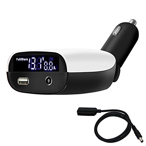 Preisvergleich Produktbild ZEEY Digital Display Auto Ladegerät für DJI Mavic Pro Akku & Fernbedienung 2 in 1 Auto Handy-Adapter für Mavic Pro Drone