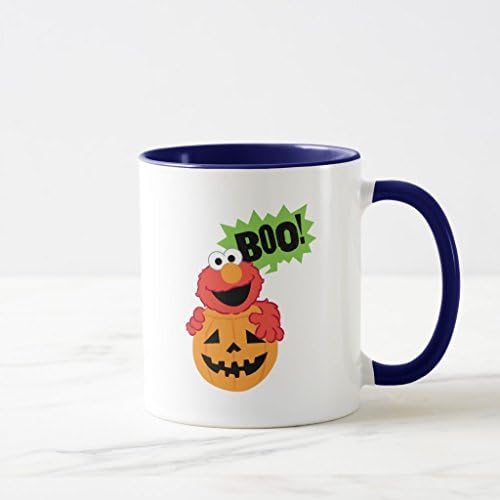 Elmo - Boo Mug, Navy Blue Combo Mug 11 oz