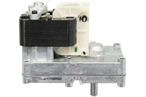 GENERICO Merkle & Korff | Motoriduttore Stufa a Pellet 5,6 RPM - Diametro Albero 9.5mm | Ricambio originale per Stufe e Caldaie a Pellet di Marca: Thermorossi, Red, Ungaro e MCZ