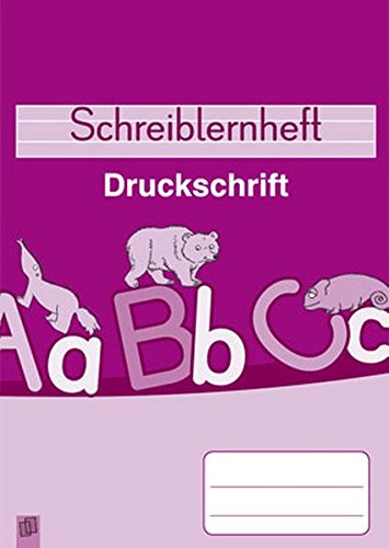 Druckschrift (Schreiblernheft)