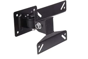 R.O.H.C Heavy Duty TV Wall Mount Stand for 12 to 27 inches LED/LCD/Screen's, Full Motion Rotatable Universal TV & Monitor Wall Mount Bracket with Swivel (12 to 27 Monitor)