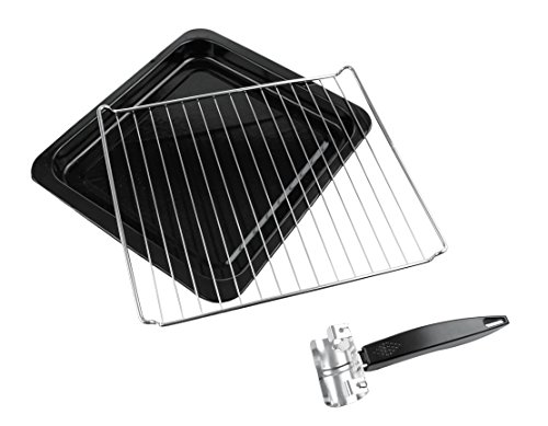ROMMELSBACHER BG 1055/E Kleinbackofen mit Umluft / 18 Liter / 7 Heizfunktionen / Doppelverglasung mit Backraumdichtung / Innenbeleuchtung/ Top Zubehör / 1050 W / Edelstahl - 4