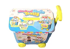 Narayanmuni Role Play Medical Trolley Set with 22 Pcs