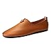 Produktbild Mens Comfort Casual Slip On Mode Penny Driving Mokassin Slipper Schuhe UK Size5.5-9,Brown,6.5UK
