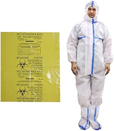 ORILEY ORCPS1 DRDO Approved Disposable Full Body Coverall Protective Suit