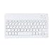 Price comparison product image Keyboards, Transer® Keyboard Ultra Slim Aluminum Wireless Bluetooth Keyboard For IOS Android Windows PC Keyboard 59 Keys Wireless Bluetooth Mini Keyboard (9 Inch, White)