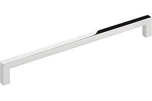 SOTECH SO-TECH® Poignée de Meuble Poignée pour Armoire E8 vrai Acier Inox Poli Miroir Entraxe 224 mm