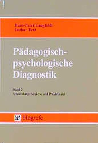 Preisvergleich Produktbild Pädagogisch-psychologische Diagnostik, in 2 Bdn., Bd.2, Anwendungsbereiche und Praxisfelder