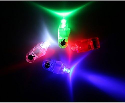 wanhuixing 20 Super Bright Finger Lights for Party - LED Rave Finger Lights