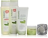 babaria aloe vera repairing balm Marke - Babaria Babaria Aloe Vera Anti-Falten Gesichtscreme + Reinigungsmilch + Gesichtswasser + Gesichtspeeling- 1 Pack