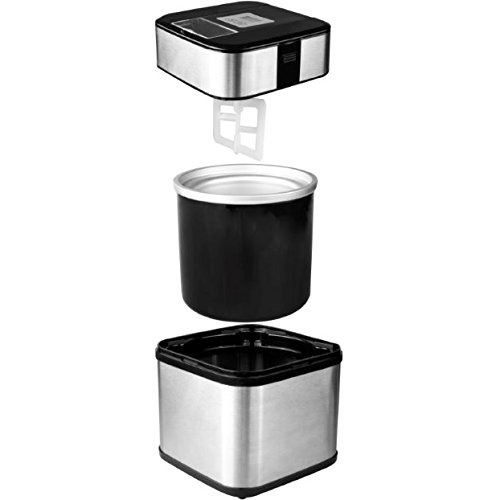 Gino Gelati GG-12W Digitale Edelstahl Eismaschine Frozen Yogurt Maschine - 4