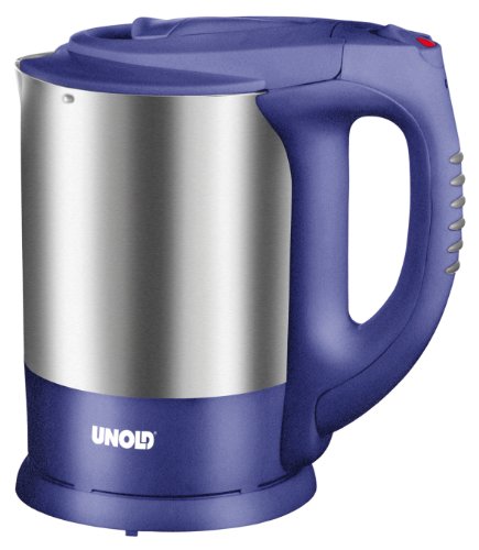 Preisvergleich Produktbild Unold 8158 1,7l Wasserkocher Edelstahl blau