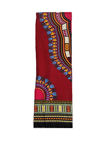 Lofbaz Unisex Traditionelles Afrikanisches Dashiki Kunstdruck Stoff - 2