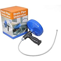 Tech Traders Déboucheur de canalisations Bleu 7,6 m x 6 mm