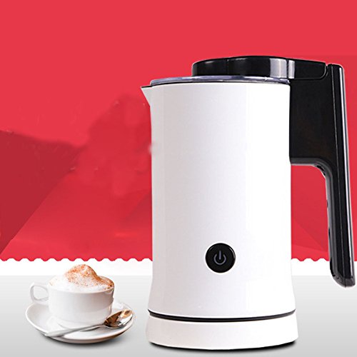 détail FJ Machine à Mousse de Lait Automatique Mousse Chaude Et Froide Equipement de Magasin de Thé à Café Maison Lait Chaud,Blanc,156 * 112 * 200mm