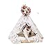 Produktbild Hundebett Zelt Spitze Pet Kennel Haustier Gamer Hund spielen Katze Zelt Katze Hund Bett waschbar (größe : M.50x50x60cm)