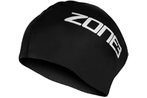 ZONE3 Large Silicone Swim Cap - Designed For Long Hair, Anti-tear, Comfortable, 48g