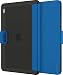 Produktbild Incipio Clarion Folio-Schutzhülle für Apple 11" iPad Pro (2018) - blau [Standfunktion I wake/sleep Funktion I Transparente Rückseite I Nylon-Cover] IPD-403-BLU