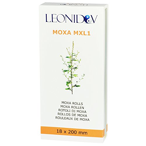 Leonidov rollos de moxa moxa (puros) de artemisia de alta calidad para la moxibustión - 10 piezas