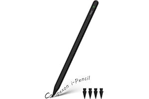 CAMPEXON Apple Pencil 2. Generation mit Magnetischem Kabellosem Laden, iPad Stift Neigungsempfindlich, Palm Rejection, Bluetooth für iPad Pro 11" 4/3/2/1, iPad Pro 12,9" 6/5/4/3, iPad Air 4/5, iPad Mini 6