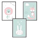 Tolle, wunderschöne Poster für Kinderzimmer, niedliche Kunstdrucke für Kinderzimmer & Babyzimmer