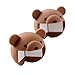 Produktbild hou zhi liang Kaffee Bear Animal Style Edge Ecke Displayschutzfolie Ecke Kissen Schutz für Kinder Sicherheit Edge Guards Tisch Schreibtisch Ecke Guard 2 Stück