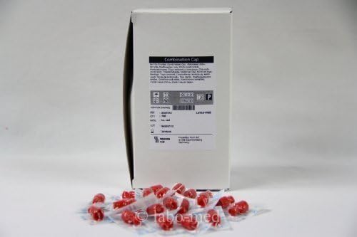 100 Combination Plug plug single sterile packaging - Red