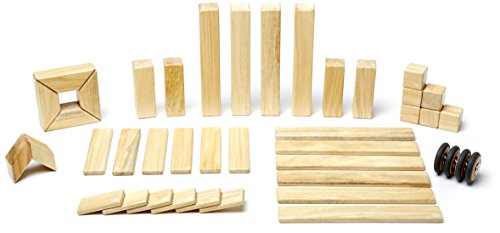 Tegu Magnetic Wooden Block Set (42-Piece, Natural)