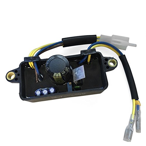 250 V 220uF Motorrad ersetzen AVR Generator Spannungsregler Schwarz