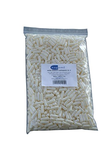 Nagamil Weiße Gelatine Leerkapseln Gr. 
