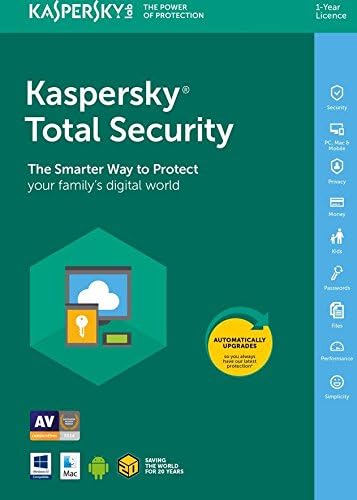 DOWNLOAD Kaspersky Total Security 2018 - 1 Device - 12 Month Subscription Most Comprehensive Internet Security &amp; Antivirus Software - All Windows, Android + Mac - READ DESCRIPTION FOR INSTRUCTIONS