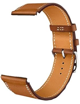 Echtleder Armband Uhrarmband Lederarmband Single Tour für Apple Watch iWatch Zubehör - Braun, 42mm