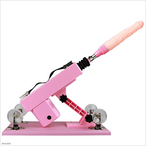 Preisvergleich Produktbild Maschinenstärkere automatische Sexpistole Liebesmaschinen für Frauen Sex, pumpende Stoßpistole mit Super Impact, Höhepunkt in Masturbation (Color : Pink)
